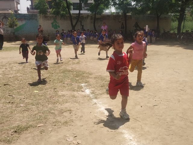 Athletic meet nursery to 2nd class
